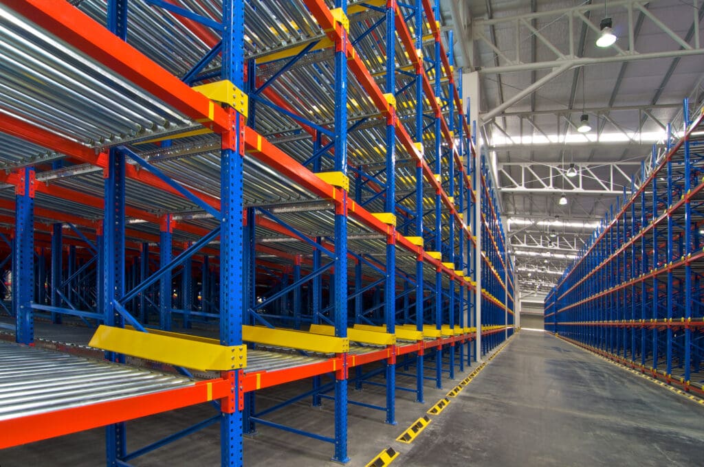 Warehouse pallet shelving and warehouse pallet racking systems designed and installed by ProRack Systems